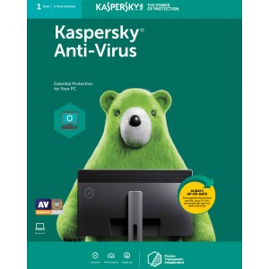 Kaspersky Anti-Virus (1 User | 1 Year License)